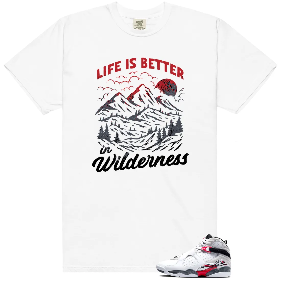 Wilderness T-Shirt - Fits Air Jordan 8 Retro Bugs Bunny