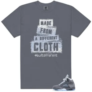 Built Different T-Shirt - Fits Jordan 5 Retro Wolf Grey 2026
