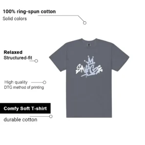 Savage Tee - Compatible with Jordan 5 Retro Wolf Grey 2026 features