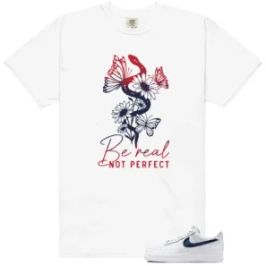 Be Real Shirt to Match Nike Air Force 1 Low Team USA - Nike Air Force 1 Low Team USA matching shirt