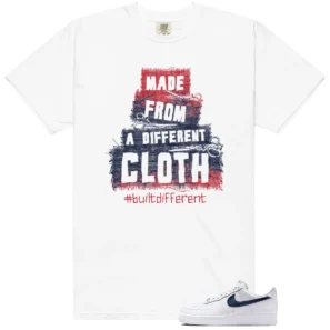 Built Different Shirt to Match Nike Air Force 1 Low Team USA - Nike Air Force 1 Low Team USA matching shirt