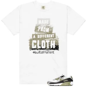 Built Different Shirt to Match Nike Air Max 90 Silver Sage - Nike Air Max 90 Silver Sage matching shirt