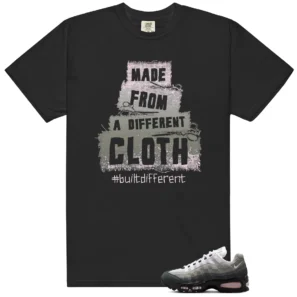Built Different Shirt to Match Nike Air Max 95 OG Big Bubble Pink Foam - Nike Air Max 95 OG Big Bubble Pink Foam matching shirt