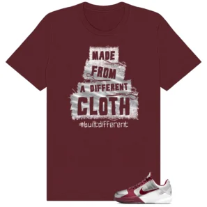 Built Different Shirt to Match Nike Kobe 5 Protro Lower Merion Aces: Away - Nike Kobe 5 Protro Lower Merion Aces: Away matching shirt