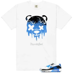 Drippy Bear Shirt to Match Nike Air Max 90 Blue Crystal 2026 - Nike Air Max 90 Blue Crystal 2026 matching shirt