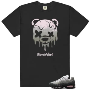 Drippy Bear Shirt to Match Nike Air Max 95 OG Big Bubble Pink Foam - Nike Air Max 95 OG Big Bubble Pink Foam matching shirt