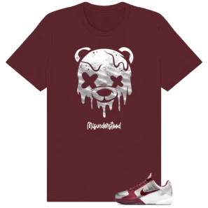 Drippy Bear Shirt to Match Nike Kobe 5 Protro Lower Merion Aces: Away - Nike Kobe 5 Protro Lower Merion Aces: Away matching shirt