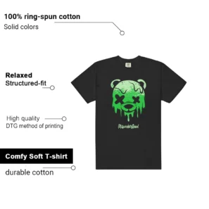 Drippy Bear Tee to Match Travis Scott x Air Jordan Jumpman Jack Green Spark features