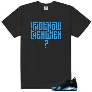 Motivational Shirt to Match Jordan 14 University Blue - Jordan 14 University Blue matching shirt