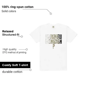 Motivational Shirt to Match Nike Air Max 90 Silver Sage features - material, print quality, and sizing details