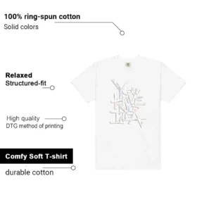 No Idea Shirt to Match Air Jordan 3 Retro Spring Is In The Air features - material, print quality, and sizing details