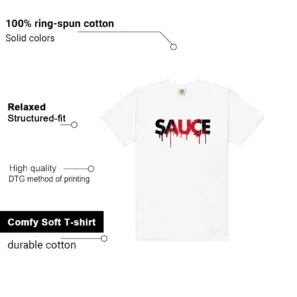 Sauce Shirt to Match Air Jordan 13 Retro True Red 2026 features - material, print quality, and sizing details
