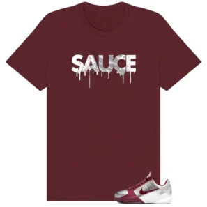 Sauce Shirt to Match Nike Kobe 5 Protro Lower Merion Aces: Away - Nike Kobe 5 Protro Lower Merion Aces: Away matching shirt