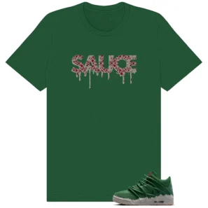 Sauce Shirt to Match Teyana Taylor Air Jordan 3 SP Concrete Rose - Teyana Taylor Air Jordan 3 SP Concrete Rose matching shirt