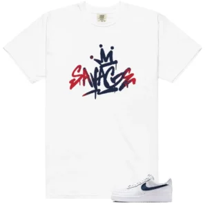 Savage Shirt to Match Nike Air Force 1 Low Team USA - Nike Air Force 1 Low Team USA matching shirt