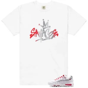Savage Shirt to Match Nike Air Max 95 SE Big Bubble England - Nike Air Max 95 SE Big Bubble England matching shirt