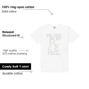 Sick J's Shirt to Match Air Jordan 3 Retro Spring Is In The Air features - material, print quality, and sizing details