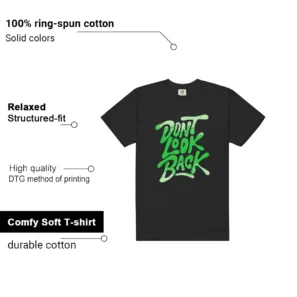 Travis Scott x Air Jordan Jumpman Jack Green Spark Matching Shirt - Dont Look Back features