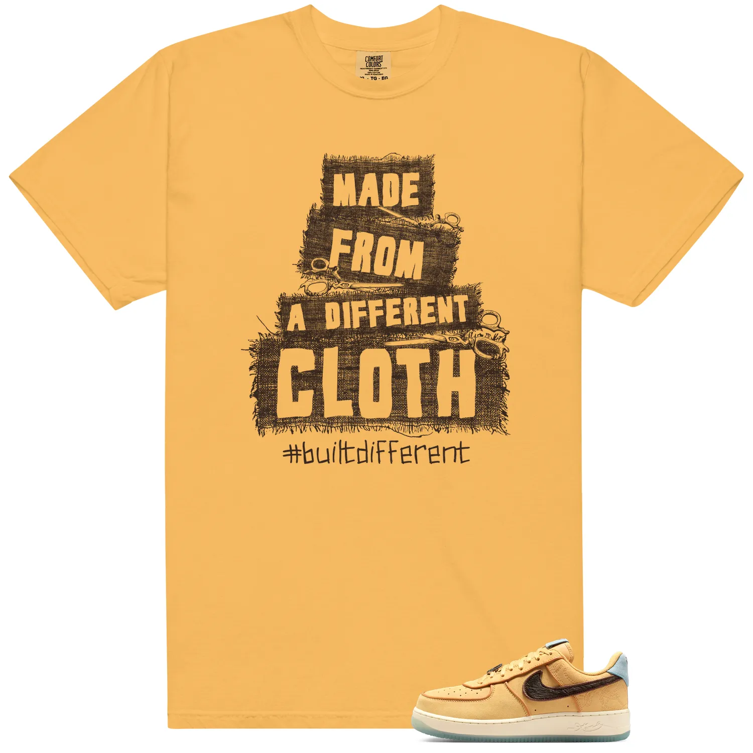 Built Different Shirt to Match Air Force 1 Low Protro Siempre Mio - Air Force 1 Low Protro Siempre Mio matching shirt