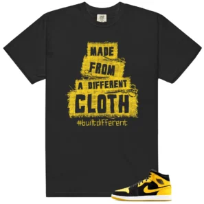 Built Different Shirt to Match Air Jordan 1 Mid SE New Love - Air Jordan 1 Mid SE New Love matching shirt