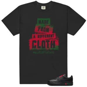 Built Different Shirt to Match Nike Air Force 1 Low SE Rose Black - Nike Air Force 1 Low SE Rose Black matching shirt