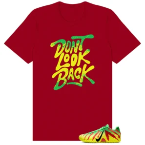 Dont Look Back Shirt to Match Jurassic Park x Nike Ja 3 Explorer - Jurassic Park x Nike Ja 3 Explorer matching shirt