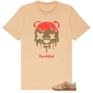 Drippy Bear Shirt to Match Nike SB Dunk Low Som Tum - Nike SB Dunk Low Som Tum matching shirt