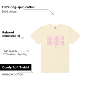 Motivational Shirt to Match Air Jordan 4 Retro Denim Iced Carmine features - material, print quality, and sizing details