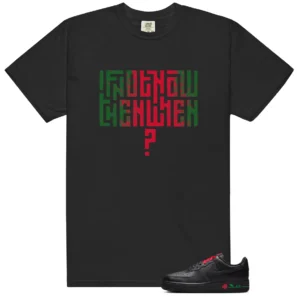 Motivational Shirt to Match Nike Air Force 1 Low SE Rose Black - Nike Air Force 1 Low SE Rose Black matching shirt