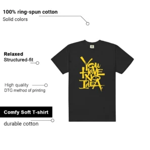 No Idea Shirt to Match Air Jordan 1 Mid SE New Love features - material, print quality, and sizing details