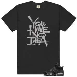 No Idea Shirt to Match Air Jordan 6 Cap And Gown - Air Jordan 6 Cap And Gown matching shirt