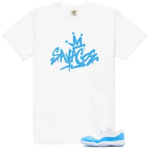 Savage Shirt to Match Air Jordan 11 Retro Low University Blue - Air Jordan 11 Retro Low University Blue matching shirt