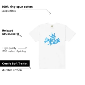 Savage Shirt to Match Air Jordan 11 Retro Low University Blue features - material, print quality, and sizing details