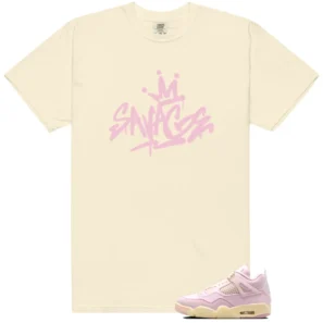 Savage Shirt to Match Air Jordan 4 Retro Denim Iced Carmine - Air Jordan 4 Retro Denim Iced Carmine matching shirt