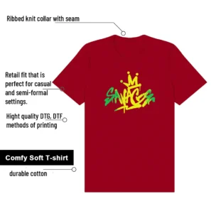 Savage Shirt to Match Jurassic Park x Nike Ja 3 Explorer features - material, print quality, and sizing details