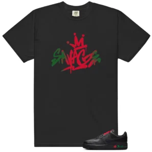Savage Shirt to Match Nike Air Force 1 Low SE Rose Black - Nike Air Force 1 Low SE Rose Black matching shirt
