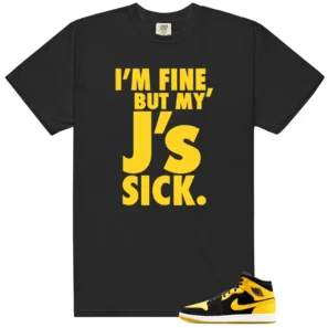 Sick J's Shirt to Match Air Jordan 1 Mid SE New Love - Air Jordan 1 Mid SE New Love matching shirt