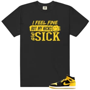 Sick Kicks Shirt to Match Air Jordan 1 Mid SE New Love - Air Jordan 1 Mid SE New Love matching shirt