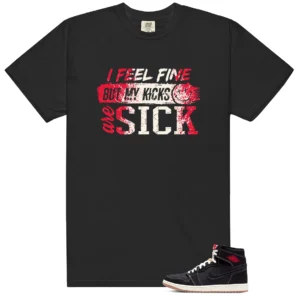 Sick Kicks Shirt to Match Air Jordan 1 Retro High OG Flight Club - Air Jordan 1 Retro High OG Flight Club matching shirt