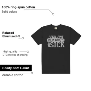 Sick Kicks Shirt to Match Air Jordan 6 Cap And Gown features - material, print quality, and sizing details