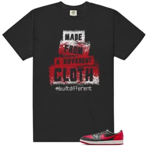 Built Different Shirt to Match Air Jordan 1 Low OG Banned - LitGoat