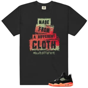 Built Different Shirt to Match Air Jordan 4 Retro GS Infrared 23 - Air Jordan 4 Retro GS Infrared 23 matching shirt