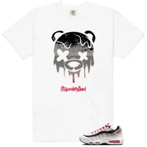 Drippy Bear Shirt to Match Nike Air Max 95 OG Big Bubble Comet Red 2026 - LitGoat