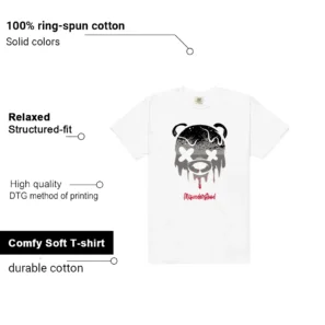 Drippy Bear Shirt to Match Nike Air Max 95 OG Big Bubble Comet Red 2026 features - material, print quality, and sizing details