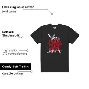 No Idea Shirt to Match Air Jordan 1 Low OG Banned features - material, print quality, and sizing details