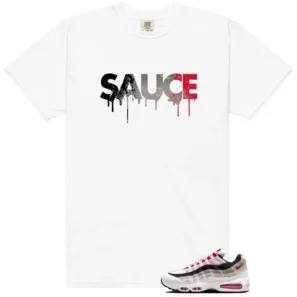 Sauce Shirt to Match Nike Air Max 95 OG Big Bubble Comet Red 2026 - LitGoat
