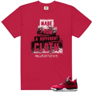 Built Different Shirt to Match Air Jordan 4 Retro Toro Bravo - 2026 - LitGoat