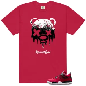 Drippy Bear Shirt to Match Air Jordan 4 Retro Toro Bravo - 2026 - LitGoat