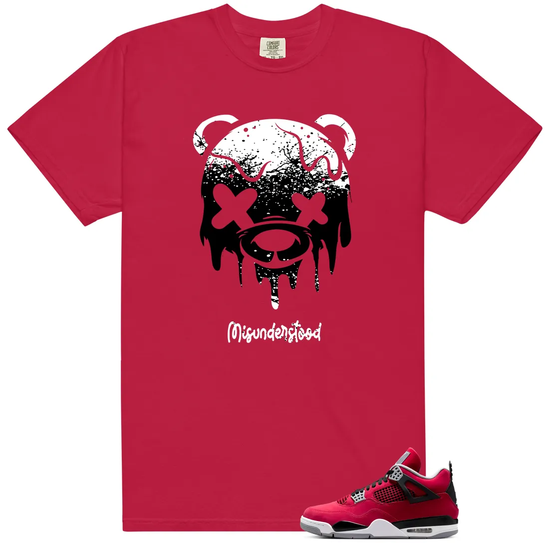 Drippy Bear Shirt to Match Air Jordan 4 Retro Toro Bravo - 2026 - LitGoat