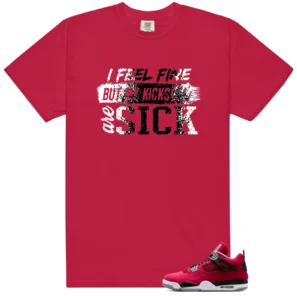 Sick Kicks Shirt to Match Air Jordan 4 Retro Toro Bravo - 2026 - LitGoat